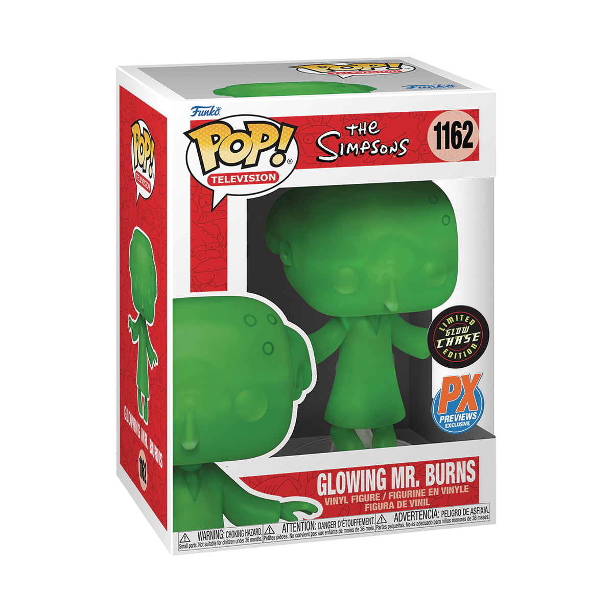 Funko Pop! Animation: The Simpsons - Glowing Mr. Burns – Mazz Comics