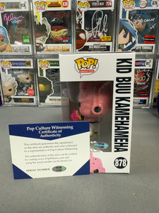 Kid Buu Signed by Josh Martin w/ CoA