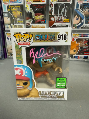 Buffed Chopper (ECCC) Signed by Brina Palencia w/ CoA