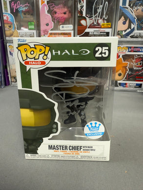 Master Chief Signed by Steve Downes w/ CoA