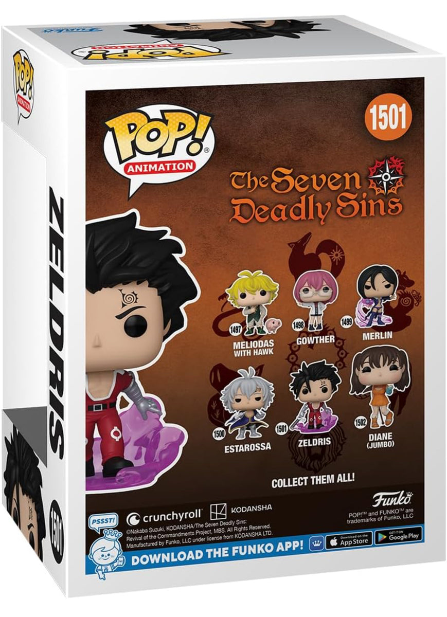 Funko Pop! Animation: The Seven Deadly Sins - Zeldris – Mazz Comics