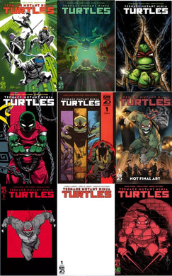 [Pre-Order] TEENAGE MUTANT NINJA TURTLES 2024 #1 Bundles Covers A - H  and 40th 9 covers  Estimated Release date 07/24