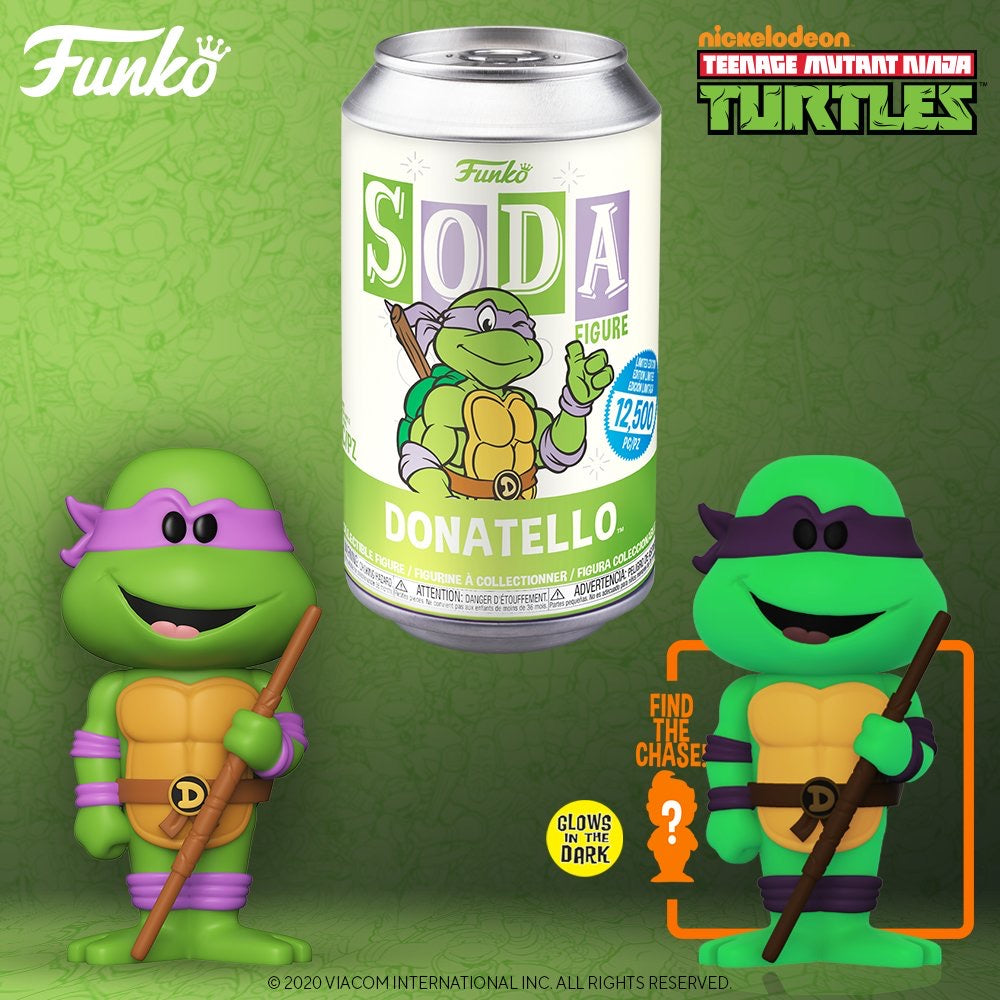 Donatello Chase buy Blacklight Funko Soda