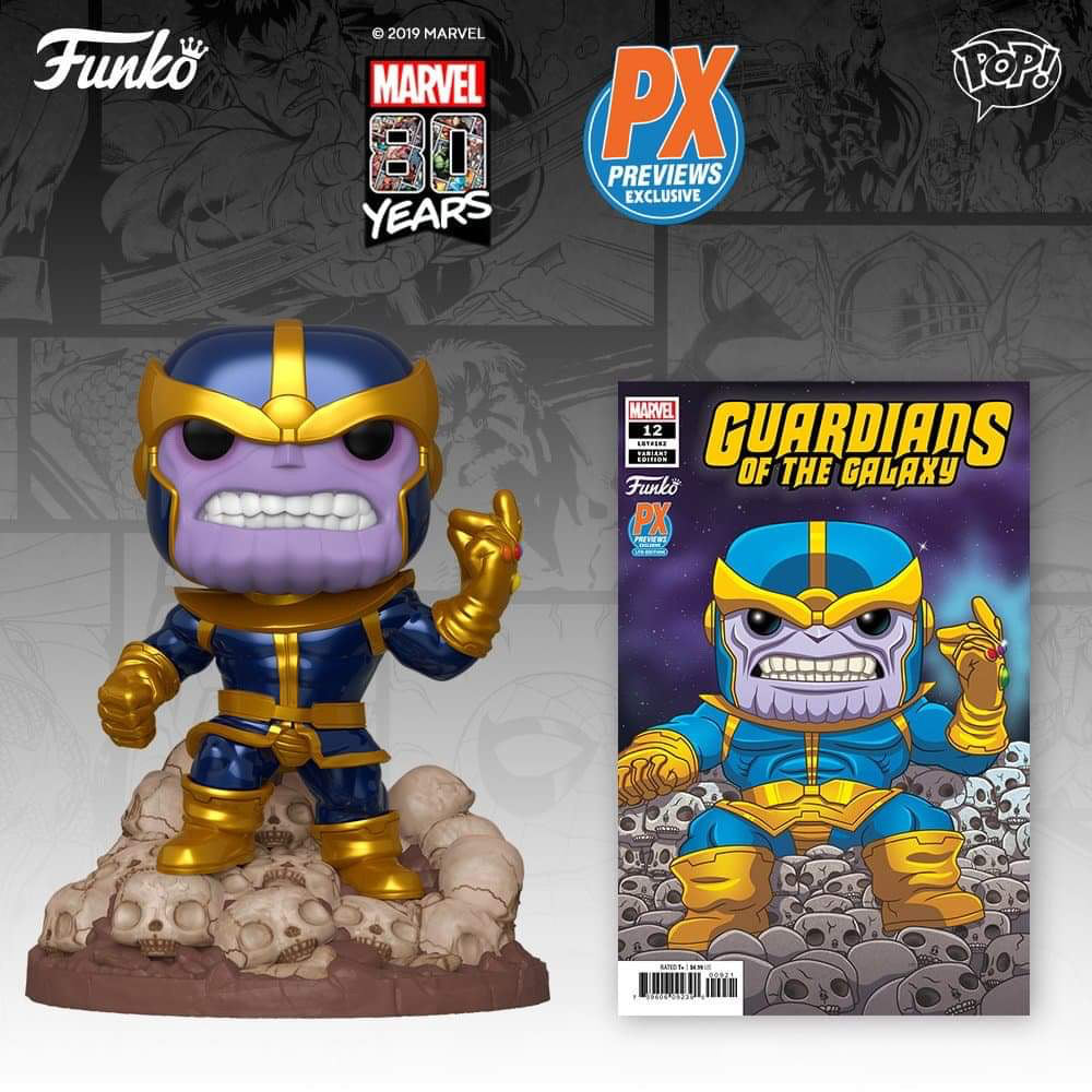 Funko Pop! Marvel: Thanos Snap with Comic – Mazz Comics